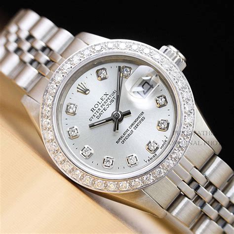 Womens Rolex Silver Womens Watches 